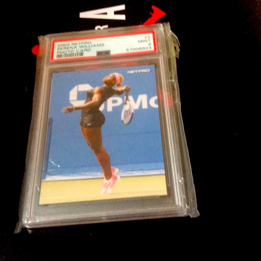 Serena Williams rookie card psa 9